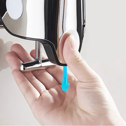 Soap Dispensers Shampoo Dispenser Hotel Bathroom Toilet Wall-mounted Shampoo Shower Gel Press Box Soap Pump Barrel Hand Liquid