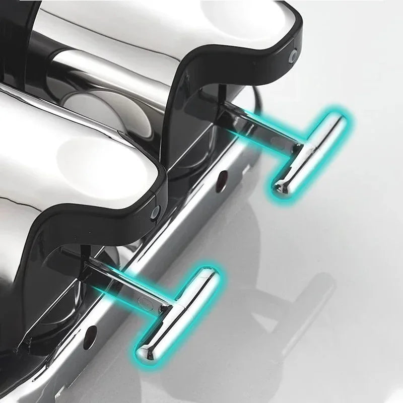 Soap Dispensers Shampoo Dispenser Hotel Bathroom Toilet Wall-mounted Shampoo Shower Gel Press Box Soap Pump Barrel Hand Liquid