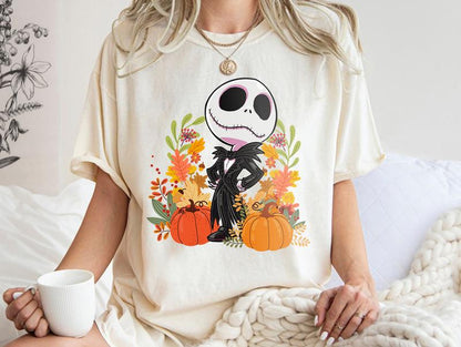 Halloween Shirt, Character Cartoon Halloween Shirt, Halloween Collection Shirt, Gift for Halloween